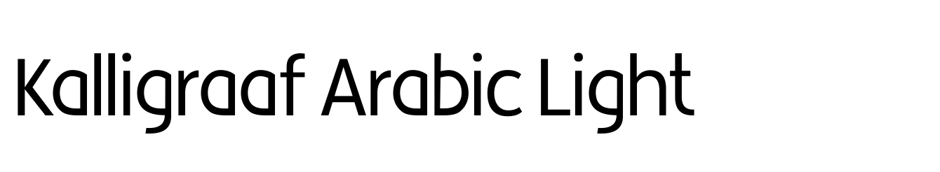 Kalligraaf Arabic Light